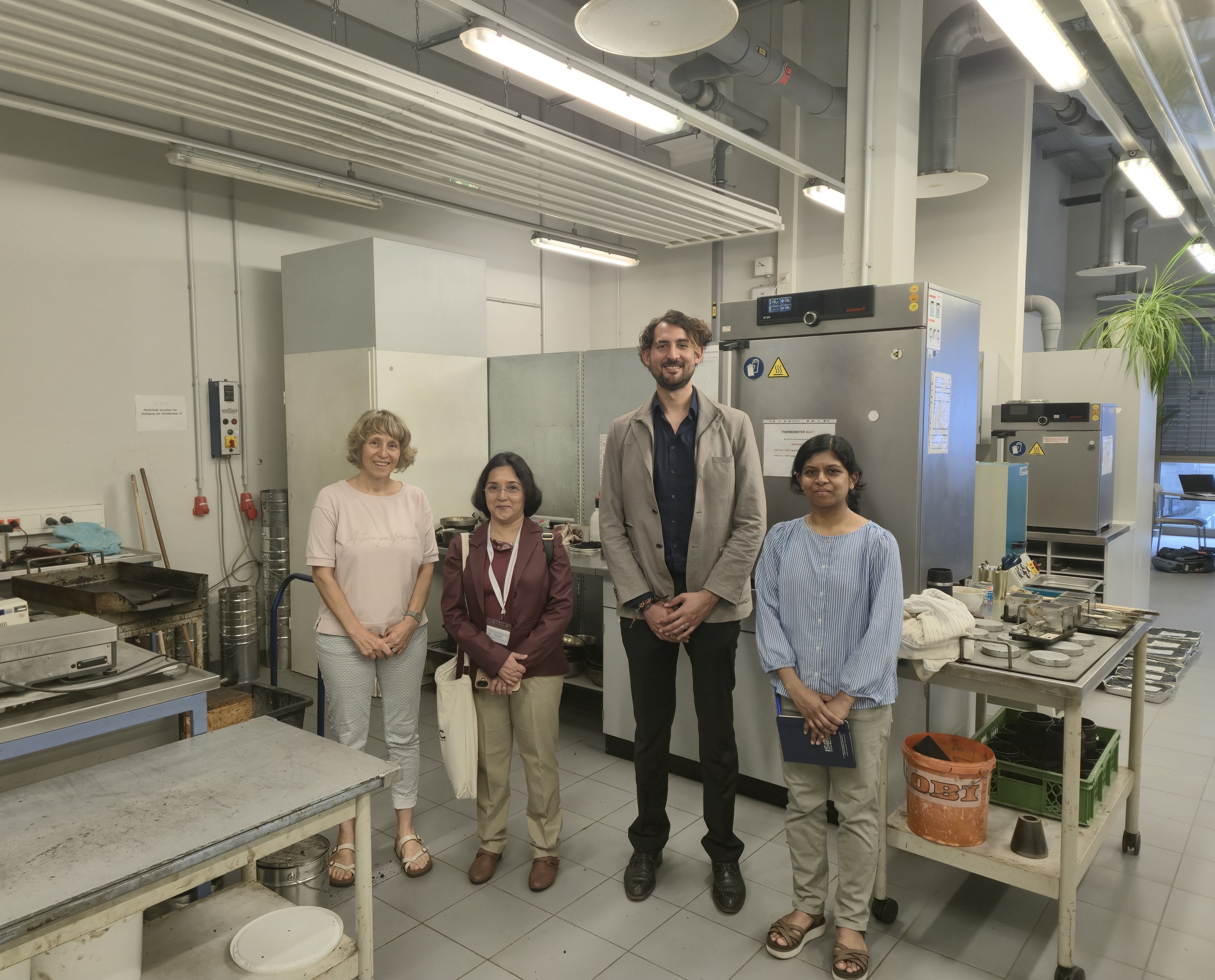 Visit of the IGSTC Director at TU Dresden, Germany