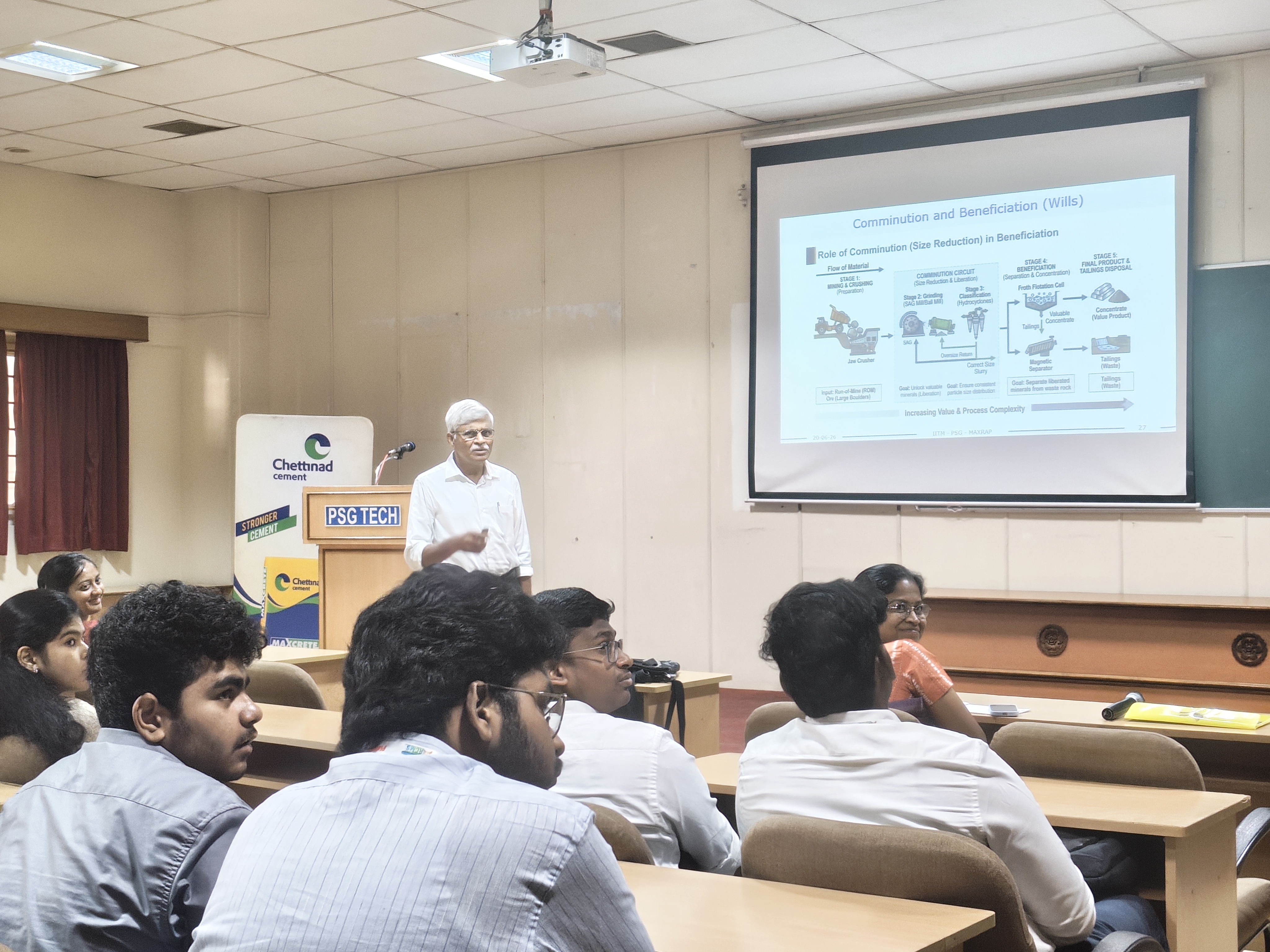 MAXRAP Dissemination Talk, PSG College of Technology – June 2026